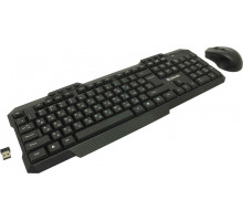 Набор беспроводной SmartBuy One 230346AG-KG клавиатура+мышь (Чёрный)