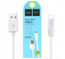 USB кабель Hoco X1 Rapid Micro 2m (white)