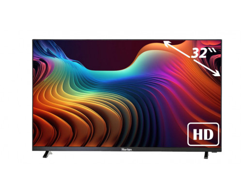 32" Телевизор Horion 32FS-FDVB черный 1366x768, HD READY, 60 Гц Wi-Fi, Smart TV, webOS