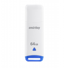 USB 2.0 Флеш-накопитель 64GB SmartBuy Easy Белый