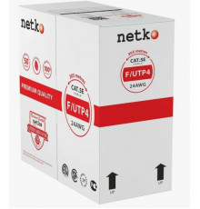 Витая пара, внутренняя, биметелл,  Netko 4x2x0.50 Cat 5e  (305м)