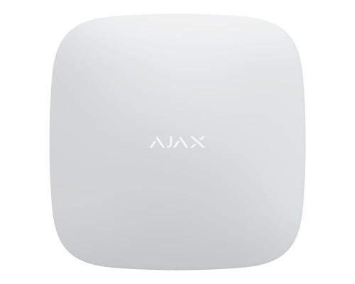 Ajax Hub Plus Белый (централь - 4 канала связи (2SIM 3G + Ethernet + WiFi))
