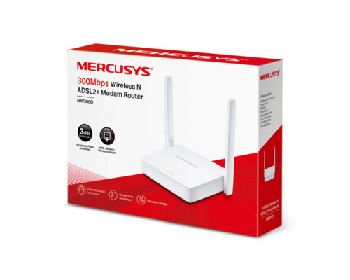 TP-Link Mercusys MW300D Wi-Fi роутер ADSL2+