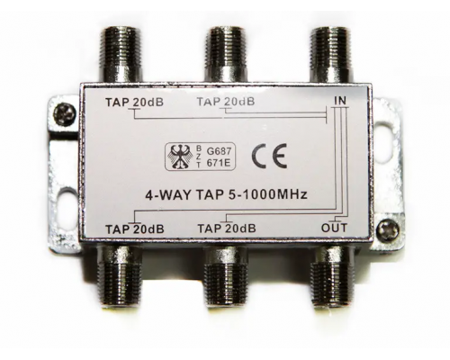 Ответвитель (ТАП) Eurosky 4/20dB