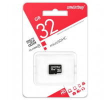 SMARTBUY (SB32GBSDCL4-00) MICRO SDHC 32GB CLASS 4 (без адаптера)