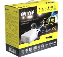 Проектор Hiper Cinema C6 White LCD 12000Lm 3000:1 2xUSB 2xHDMI