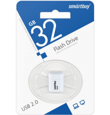 USB флэш-накопитель 32GB SmartBuy Lara белый USB2.0