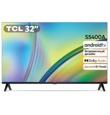 32" Телевизор TCL 32S5400A черный 1366x768, HD READY, 60 Гц, Wi-Fi, SMART TV, Google TV