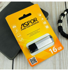 USB  2.0 Флеш-накопитель Flash Drive 16G Aspor PK_TG121SL (серебро