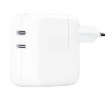 СЗУ блок питания Dual 2USB-C Power Adapter Apple (35W) Taiwan