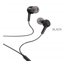 Наушники HOCO M78 El Placer universal earphones with microphone (черный)