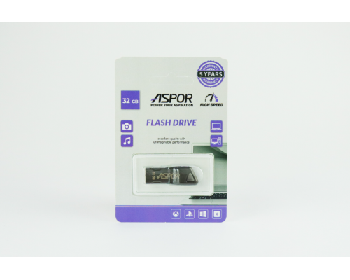 Flash Drive 32G USB 2.0 Aspor PK_TG114 (метал)