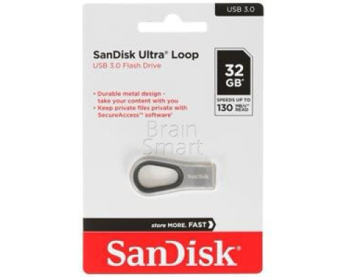 USB 3.0 Флеш-накопитель 32GB Sandisk Ultra Loop металл