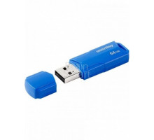 USB 2.0 Флеш-накопитель 64GB SmartBuy Clue Синий