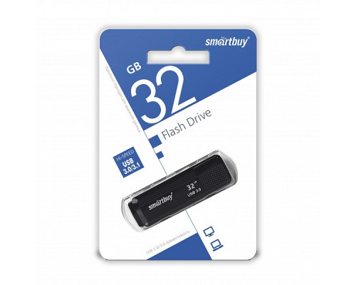 USB 3.0 Флеш-накопитель 32GB SmartBuy Dock Черный