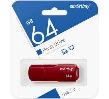 USB 2.0 Флеш-накопитель 64GB SmartBuy Clue Черный