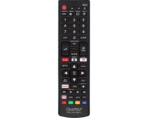 Универсальный пульт ClickPdu для LG RM-L1162 ver.2 new