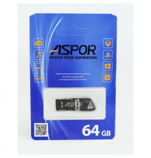 USB  3.0 Флеш-память Flash Drive 64G  Aspor PK_TG114 (метал)