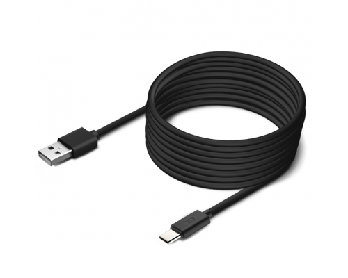 USB кабель USB-A - Type-C, 2А, 3м, черный