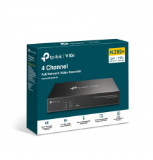 TP-Link VIGI NVR1004H-4P 4-х канальный IP-регистратор PoE