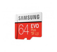 Карта памяти Samsung microSDHC 64GB EVO Plus Class10 UHS-I, w/adapter (MB-MC64HA/RU)