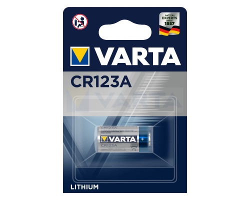 Батарейка CR123A  VARTA