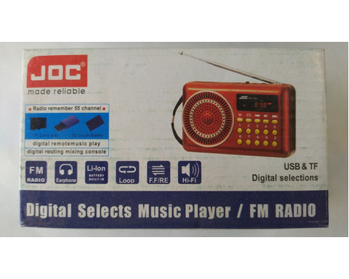 Радио JOC H033U USB TF BL5C