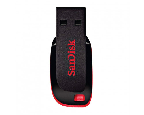 USB 2.0 Флеш-накопитель 32GB Sandisk Cruzer Blade Чёрный