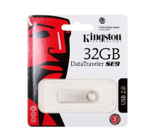 USB 2.0 Флеш-накопитель 32GB Kingston SE9 Серебристый