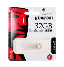 USB 2.0 Флеш-накопитель 32GB Kingston SE9 Серебристый