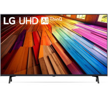 50" Телевизор LG 50UT80006LA.ARUB черный 3840x2160, 4K Ultra HD, 60 Гц, Wi-Fi, Smart TV, webOS