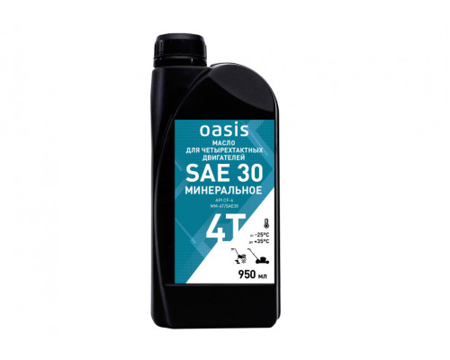 Масло для 4-тактных двигателей минеральное SAE 30 Oasis MM-4T/SAE30