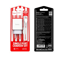 СЗУ HOCO C81A Asombroso (white) Micro USB