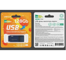 Флеш накопитель памяти USB 128GB 2.0 More Choice MF128 (Dark Blue)