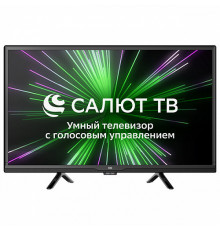 24" Телевизор BQ 24S23G Black SMART TV (СалютТВ с сервисами Sber)