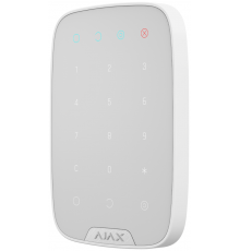 Ajax KeyPad Белый Беспроводная сенсорная клавиатура